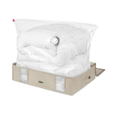 Vacuum Storage Box, beige, L, Range 2.0, By Compactor