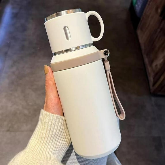 Vacuum Travel Mug with Lid, 800ml Stainless Insulated Coffee Cup for Hot and Cold Drinks, Airtight and Leakproof, Vacuum Flask Suitable for Camping, Vacuum Insulated Tumbler