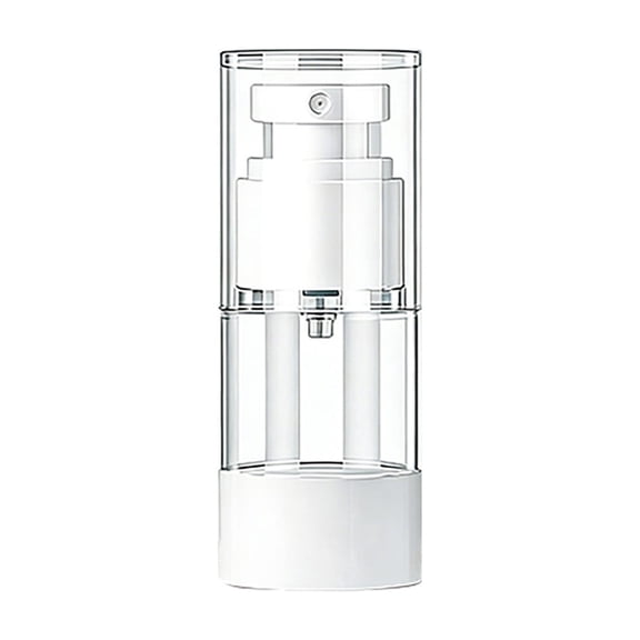 Vacuum Travel Pump Bottle - Mini Size (9.8cm/3.85in) - Refillable Airless Cosmetic Container for Lotion, Serum, Travel Essentials (Size as Pictured)