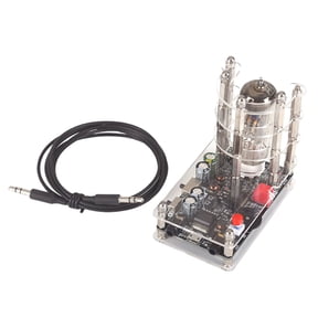 Vacuum Tube Stereo Preamp With Led Light High Sensitivity Sound Module 3 Mode Stereo Audio Preamplifier For Live Guitar Performance