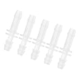 thumbnail image 1 of Vacuum Tubing Connector 4mm 5/32" I Shaped Vacuum Tubing Connector Car Plastic Clear 5pcs, 1 of 7