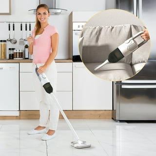 Litheli Cordless Vacuum Mop Cleaner, 2-in-1 Hard Floor Stick Vacuum, Wet  Dry Mop, 2 Disposable Dust Boxes, 14 Disposable Pads & 1 Washable Pad, 2