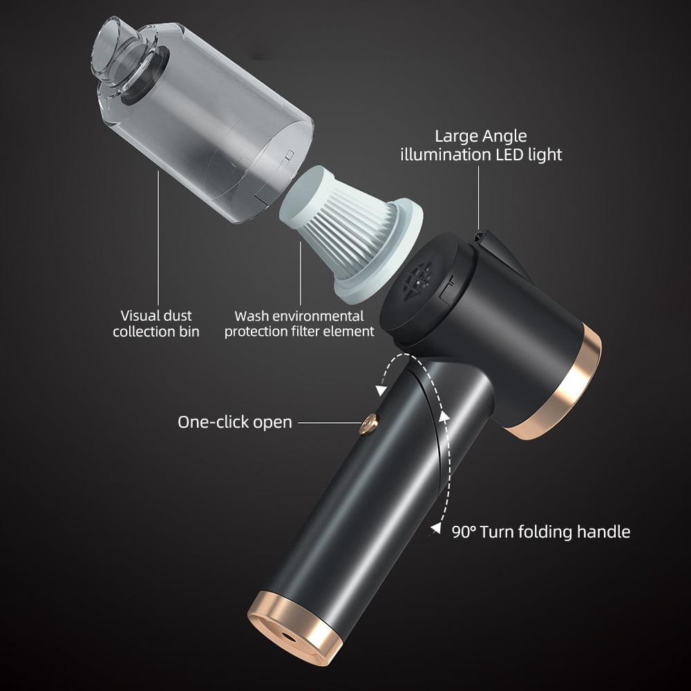 Vacuum cleaners,Portable Cleaner 9000pa Suction Handheld Car Cleaner