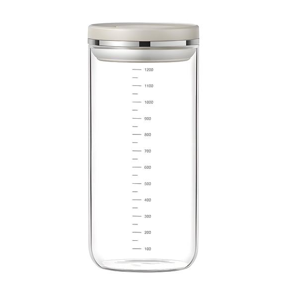 Vacuum Coffee Powder Jar Airtight Food Storage Containers with Lids, Snack Sealing Bottle, Tea Tin, Essential for Families 1 count(32oz)