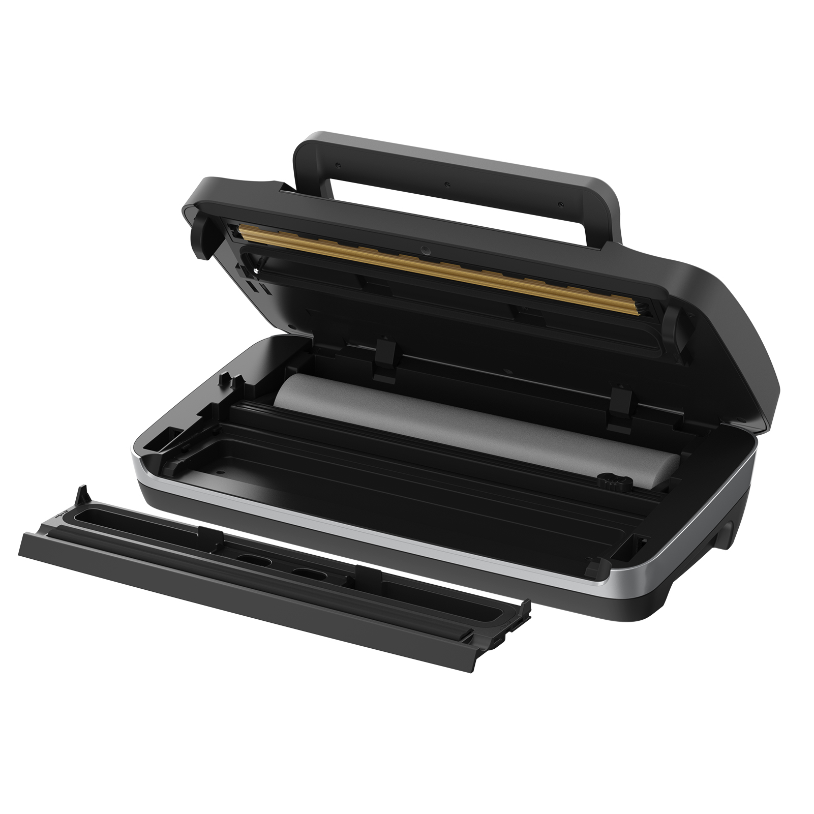 Vacuum sealing machine,1 Roll Film Sealer Builtin Sealer Builtin Jar