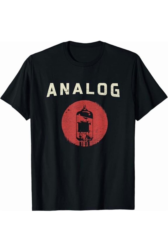 Vacuum tube amp analog vintage retro 80's 90's t shirt T-Shirt