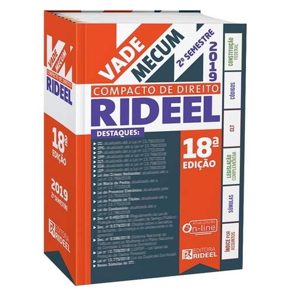 Vade Mecum Compacto De Direito - 18Ed/19