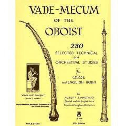 Southern Vade Mecum of the Oboist (230 Selected Technical and Orchestral Studies) Southern Music Series Book