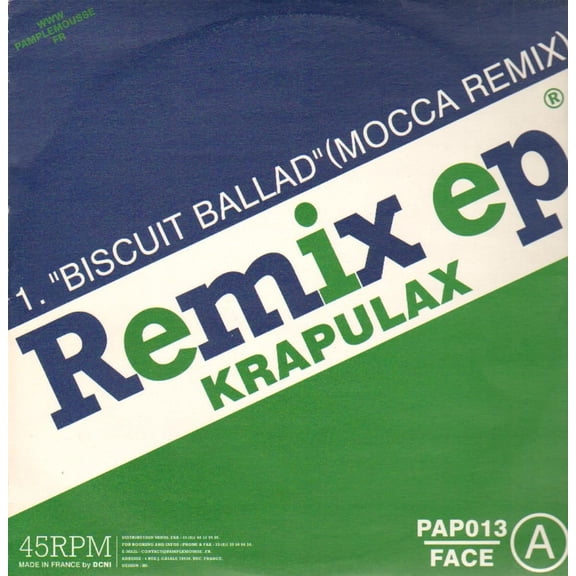 Vader Barry & Krapulax Biscuit Ballad 12 Single] (Vinyl Record)
