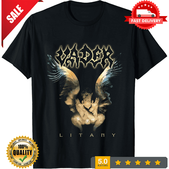 Vader 'Litany' T shirt - NEW, ULTRA LIMITED-TH79404