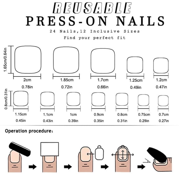 Vadktai 24 Pcs Press on Toe Nails, Short Square Glitter Fake Toe Nails, Press Ons Full Cover, Acrylic False Toe Nails for Women