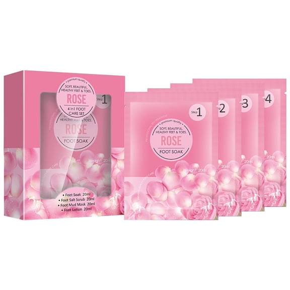 Vadktai 4-in-1 Exfoliating Foot Mask Hydration And Natural And Fruit Nutrition Long-lasting Repair Of Foot All-round Of Foot