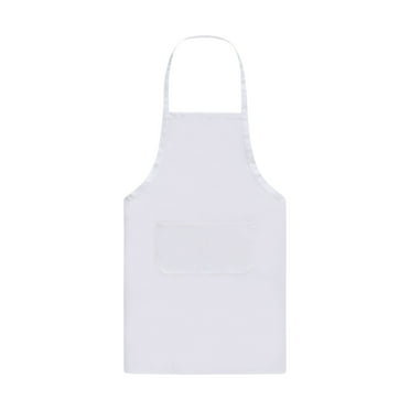 Vadktai Bib Apron, Unisex Black Aprons, Machine Washable Aprons for Men and Women, Kitchen Cooking BBQ Aprons Bulk