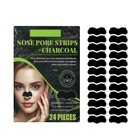 Vadktai Blackhead Remover Strips, Nose Strips for Blackhead Removal on Oily Skin, Deep Cleansing Nose Strips With Instant Pore Unclogging