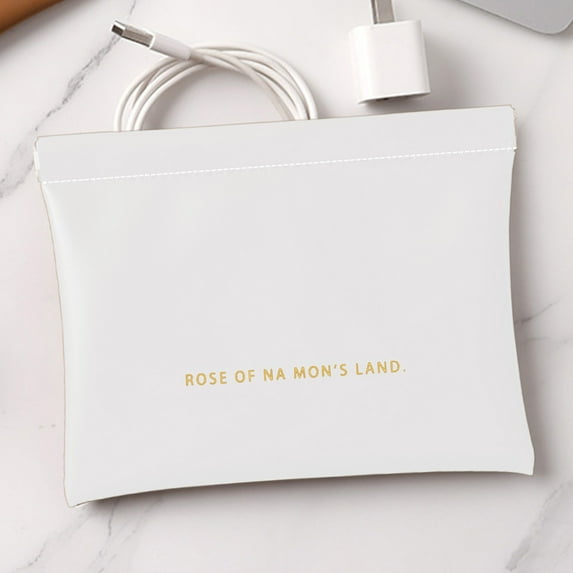 Vadktai Cable Organizer Bag, Cable Organizer Travel, Travel Storage Bag for Small Charging Cord Storage, Charger, Small Electronics, SD Card etc, for Travel, Business