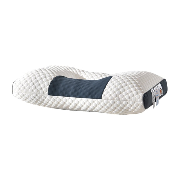 Vadktai Cervical Pillow for Neck Pain Relief, Hollow Design Odorless Memory Foam Pillows with Cooling Case, Orthopedic Bed Pillow for Sleeping, Contour Support for Side Back Sleepers