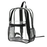 Vadktai Clear Backpack, Heavy Duty, Transparent Backpack, See Through Backpack for College Workplace