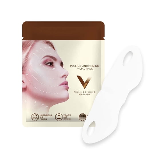 Vadktai Collagen V line lifting Mask Double Chin Reducer, Slimming Firming Moisturizing Skincare Face Mask