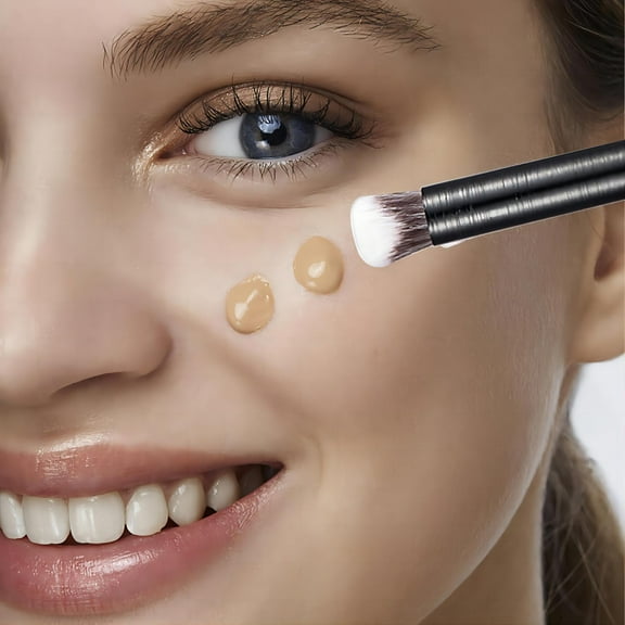 Vadktai Concealer Brush Foundation Brush for Concealing, Blending, Setting, Buffing with Powder, Liquid, Cream Makeup Brush
