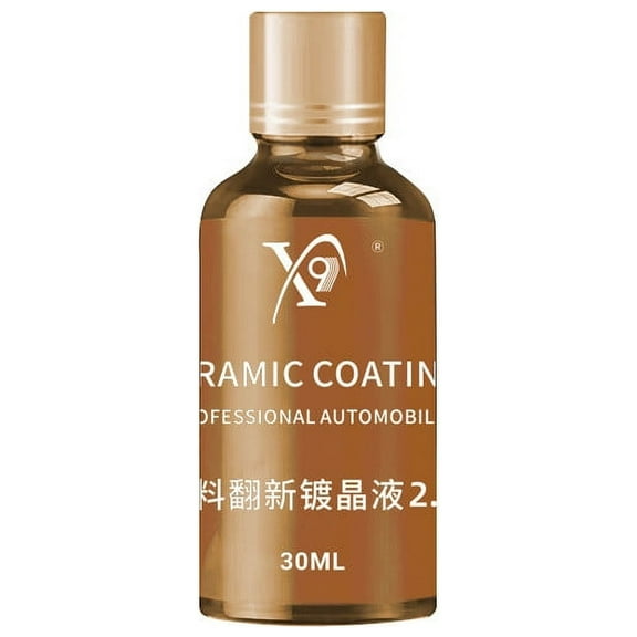 Vadktai Crystal Coating for car, Plastic Parts Crystal Coating, Plastic Parts Crystal Coating for Car, Easy to Use Car Refresher, Great Gloss Protection