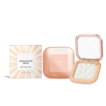 Vadktai Deals Face Highlighter Palette, High Glossy Face Illuminator Palette, Narutal Glow Finish, Pearl Shimmer Smooth Baked Powder, Lasting Sparkling Highlighter Makeup
