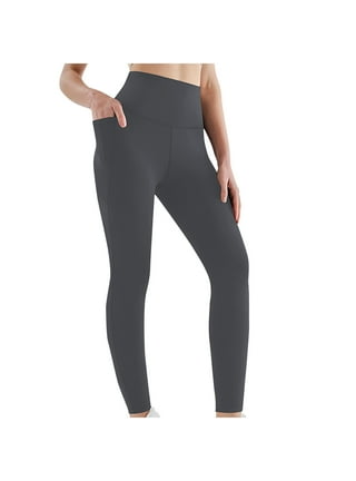 Flare Leggings for Women's High Waist Fitness Yoga Leggings with Pockets  Wide Leg Sports Workout Pants Pure Color