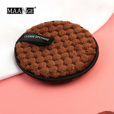 Vadktai Deals Reusable Soft Makeup Remover Pads for All Skin, Microfiber Face Rounds Wipes Heavy Mascara Eye Shadow Facial Cleansing Puffs Foundation, Washable Removal Cloth, Chemical Free