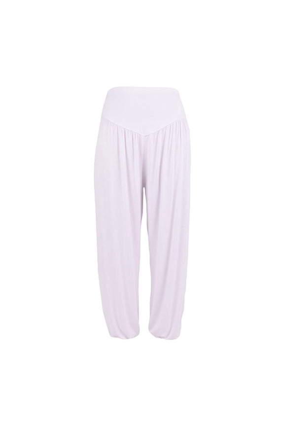 Women Palazzo Pants Loose Yoga Long Pants Summer Boho Wide Leg High Waist Lounge Pant Cozy Lounge Joggers Trousers with Pockets