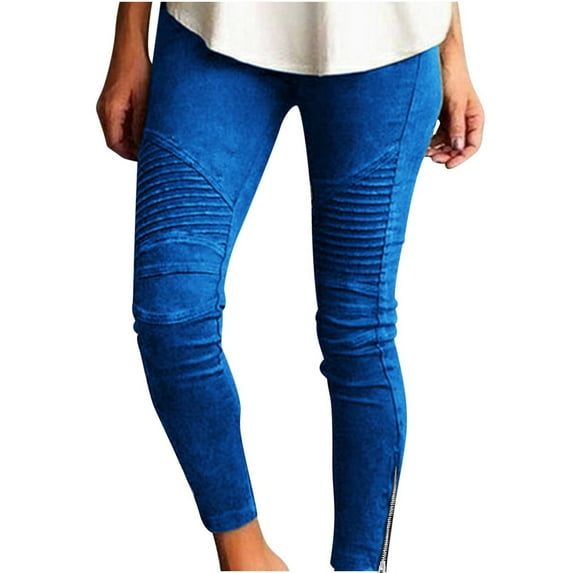 Vadktai Women Plus Size Legggings High Waist Stretch Slim Pencil Trousers Cozy Work Gym Leggings