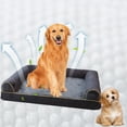 thumbnail image 1 of Vadktai Dog Cooling Bed, Summer Sleeping Cool Ice Silk Bed for Small Dogs & Cats, Breathable Washable Pet Beds with Non-Slip Bottom, 1 of 8