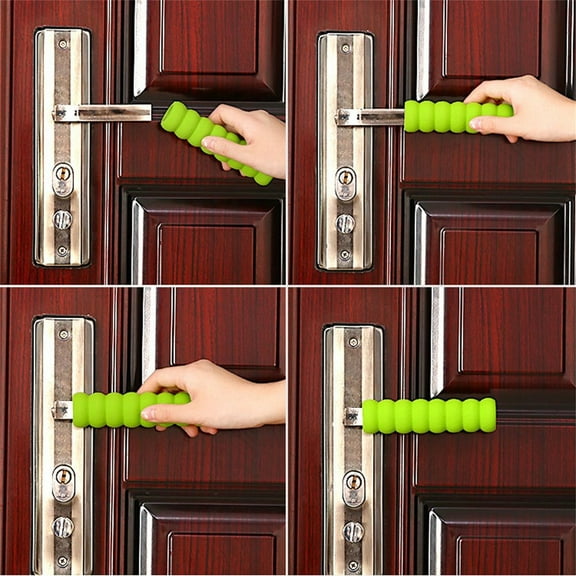 Vadktai Door Handle Covers, Door Knob Covers, Door Handle Protector, Children Door Levers, Childproof Door Handle Cover, Door Handle Foam Safety Cover Guard Protector for Kid