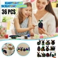 thumbnail image 1 of Vadktai Easter Crafts for Kids, 36 Pack Magic Rainbow Scratch Paper Kit, Cute Bunny Scratch Art for Kids Easter Party Favors Gifts Egg Basket Stuffers, 1 of 8