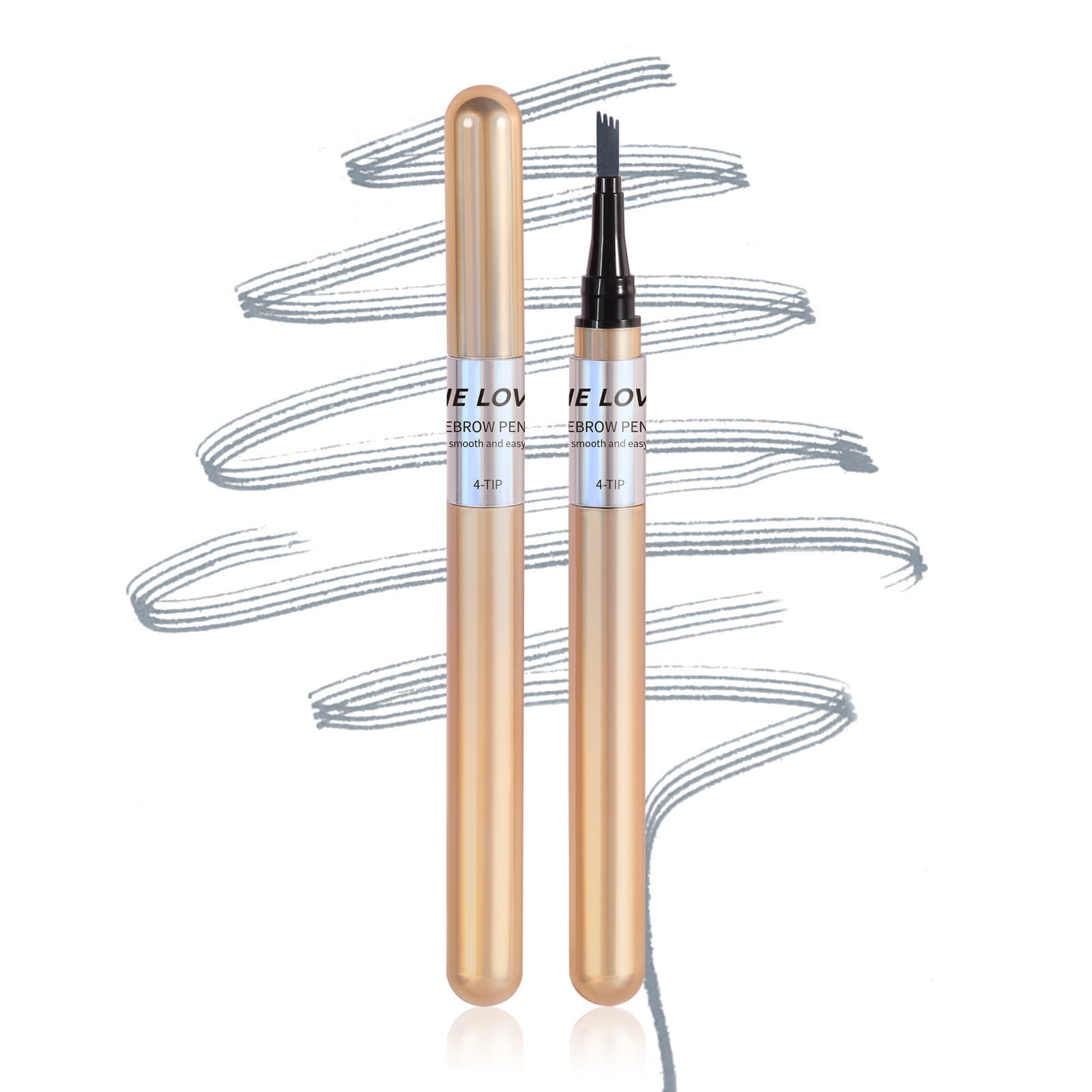 Vadktai Eyebrow Pencil, Microblading Tattoo Brow Pen With A MicroFork