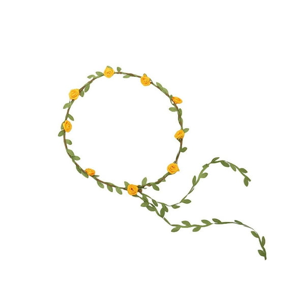 Vadktai Flower Crown, Floral Wreath Headband, Floral Garland Headbands photo props