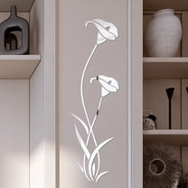 Vadktai Flower Wall Stickers, Wall Stickers Removable Sticker Home Decoration Art for Living Room Bedroom TV Wall Decals Marriage Room Decoration