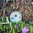 thumbnail image 1 of Vadktai Garden Fairy Door Decoration, Miniature Fairy Doors, Mini Fairy Garden Decor, Yard Art Sculpture for Trees Fairies Door Wall Hanging Ornaments, 1 of 3