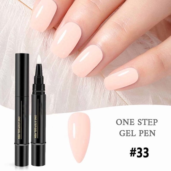 Vadktai Gel Nail Polish Pens, Nail Polish, Quick Dry Long Lasting Gel Polish, Beginner Friendly Nail Art Pen, UV/LED Lamp Required, Gift for Women
