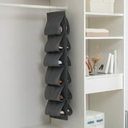 Vadktai Hanging Shoe Organizer, 12 Pockets, Pockets Will Protect Your Shoes, Handbags, Purse & Enable You to Find Them Easily, Hang it in a Closet to Keep Your Closet Neat & Organized