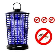 Vadktai Indoor & Outdoor Hanging Bug Zapper with Power Cord, Black