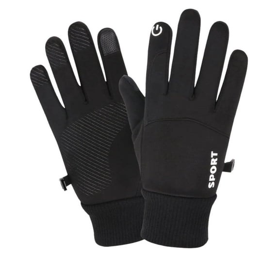 Vadktai Lightweight Winter Gloves for Men Women, Warm Water Resistant Touch Screen Gloves for Walking, Riding, Cycling, Running and Driving
