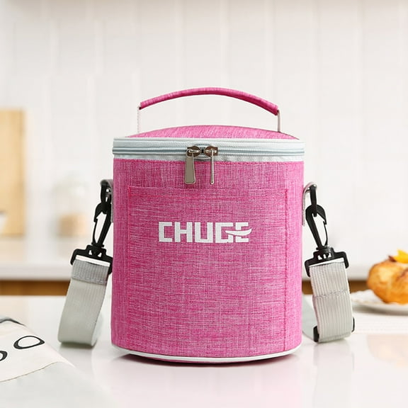 Vadktai Lunch Bag - Insulated Reusable Zipper Travel Lunchbox Lunchbag Food Container - Non-Toxic & BPA-Free