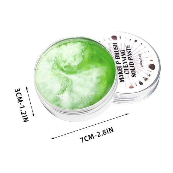 Vadktai Makeup Brush Cleaner Soap - Fragrance-Free Brush Cleaner for Makeup Sponges & Tools - Formulated for Deep Cleansing & Conditioning