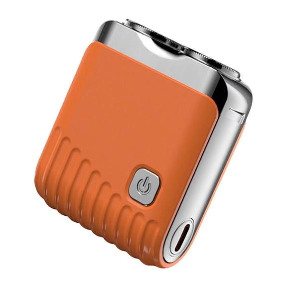 Vadktai Mini Shaver, Beard Shavers Portable Suitcase Design Razor, Mini Portable Electric Shaver for Men Waterproof, Fast Charging Long Battery Life Double-Ring Magnetic Cutter for Travel