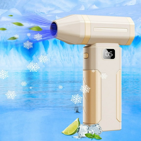 Vadktai Multi Functional Fan Air Duster, Turbo Dryer Blower for Cars, Car Dryer Air Blower, Violent Fan Suitable for Cars, Houses, Computer Keyboards, and Outdoor Use