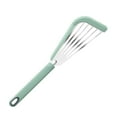 thumbnail image 1 of Vadktai Nonstick Fish Spatula With Silicone Edge, Nonstick Fish Spatula, Heat-Resistant Fish Turner Spatula, Silicone Fish Spatulas For Cooking, For Scrapping, Flipping, Frying, Turning Foods, 1 of 4