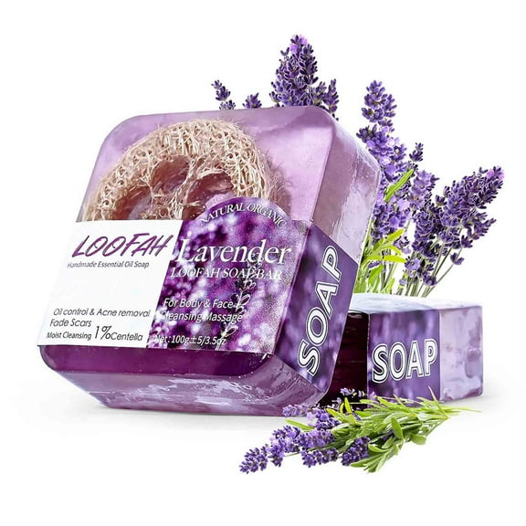 Vadktai Oil Soap Loofah Lemon Soap Sea Cleansing And Bathing Soap