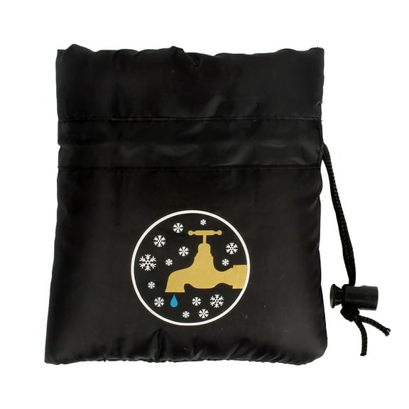 Vadktai Outdoor Faucet Covers for Winter, Garden Faucet Socks, Water Sprinkle Valve Insulation Wrap, Hose Bib Protector Spout Cover, Outside Spigot Pipe Freeze Protection, Insulated Tap Pouch