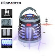 Vadktai Portable Bug Zapper, Indoor & Outdoor, Cordless Rechargeable Mosquito Zapper, Hanging Hook, Trap for Fly, Insect, Mosquito & Bugs, Home Garden Patio Backyard