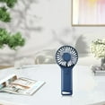 thumbnail image 1 of Vadktai Quiet Personal Fan, Lightweight Handheld Fan, Handheld Mini Fan USB Rechargeable Pocket Design, for Travel/Summer/Concerts/Lash, 1 of 7