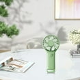 thumbnail image 1 of Vadktai Quiet Personal Fan, Lightweight Handheld Fan, Handheld Mini Fan USB Rechargeable Pocket Design, for Travel/Summer/Concerts/Lash, 1 of 7